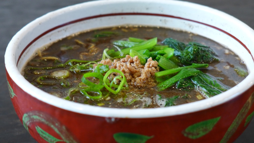 紺屋の黒ごま担々麺